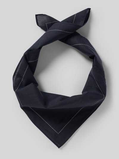 Selected Homme Tuch aus reiner Bio-Baumwolle Modell 'NICOLAJ BANDANA' Marine 1