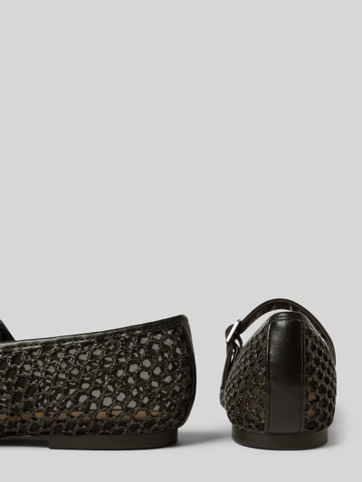 INUOVO Ballerina's met gladde zool Zwart - 2