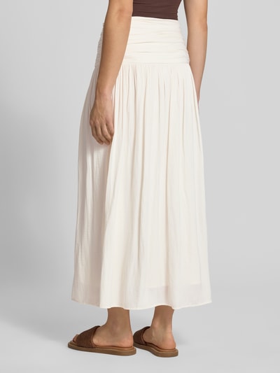 Gina Tricot Maxirock mit Raffungen Offwhite 5