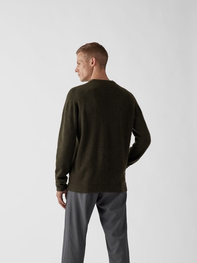 Roberto Collina Pullover aus Kaschmir-Mix Gruen 5