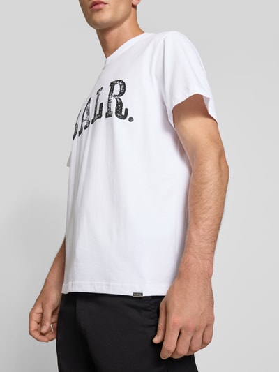 Balr. T-Shirt mit Logo und Rundhalsausschnitt Weiss 3