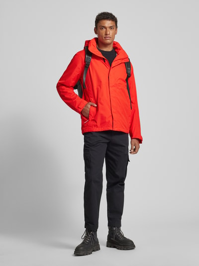 Schöffel Jacke mit Label-Print Modell 'GMUND' Rot 1