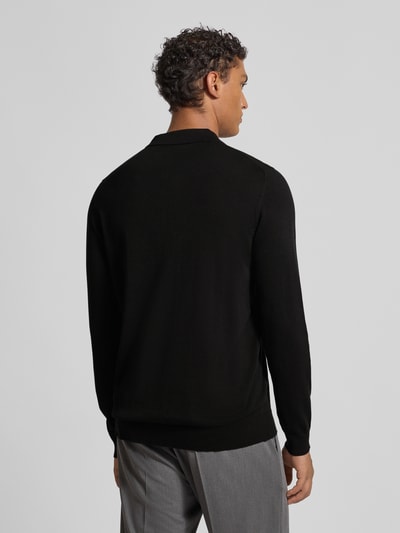 Casual Friday Strickpullover aus reiner Baumwolle Modell 'VALD' Black 5