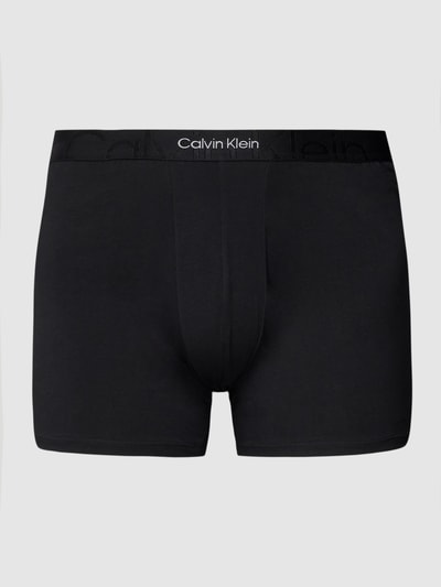 Calvin Klein Underwear Plus Obcisłe bokserki PLUS SIZE ze szwami działowymi model ‘BOXER BRIEF’ Czarny 2