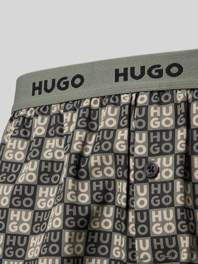 HUGO Trunks aus reiner Baumwolle im 3er-Pack  Dunkelgrau 2