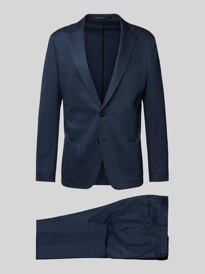 Roy Robson Slim Fit Anzug aus Viskose-Mix Marine 2