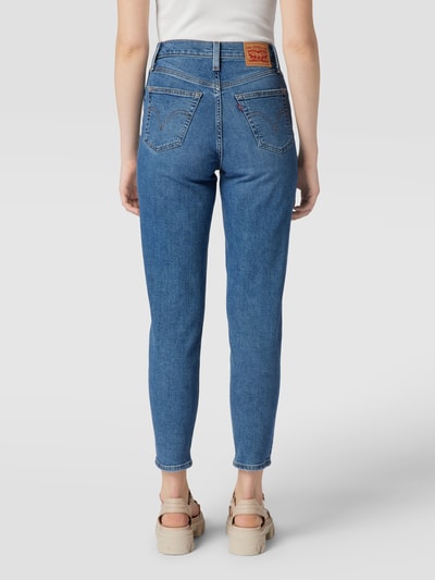 Levi's® Jeansy z wysokim stanem o kroju mom fit Jeansowy niebieski 5