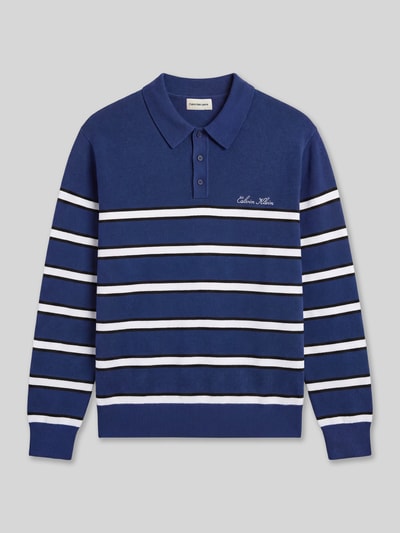 Calvin Klein Jeans Relaxed Fit Sweatshirt aus Baumwoll-Mix Royal 2