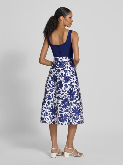 Adrianna Papell Cocktailkleid im 2-in-1-Look mit Eingrifftaschen Dunkelblau 5