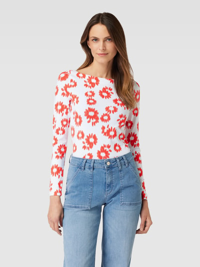 Esprit Longsleeve met bloemenmotief Offwhite - 4