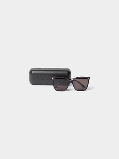 Alexander McQueen Sonnenbrille mit Nieten-Detail Black 5