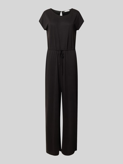 Christian Berg Woman Jumpsuit met tunnelkoord Zwart - 2