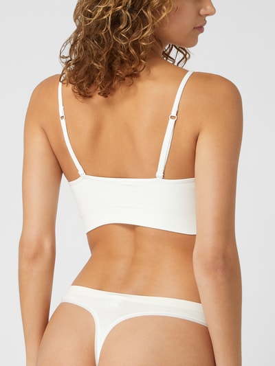Saisei Bralette aus Mikrofaser  Hellgrau 5