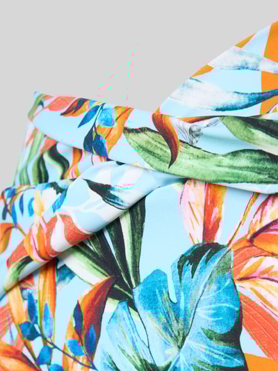 VENICE BEACH Bikinihose mit floralem Allover-Print Modell 'Caru' Hellblau 2