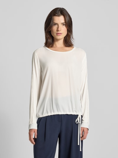 ZABAIONE Blouseshirt met ronde hals Wit - 4