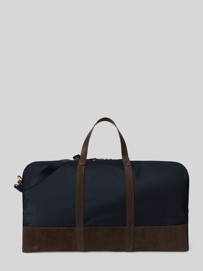 Polo Ralph Lauren Weekender reiner Baumwolle mit Velourslederbesatz Marine 3