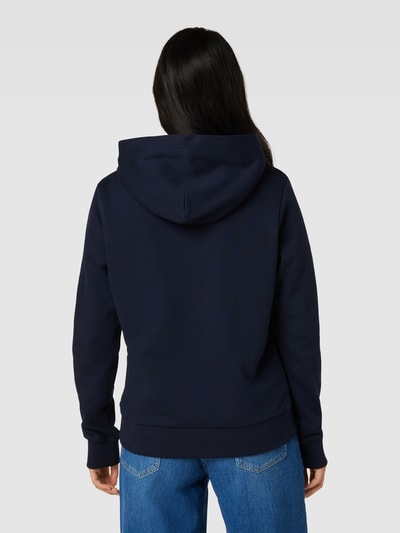 Gant Hoodie mit Label-Print Marine 5