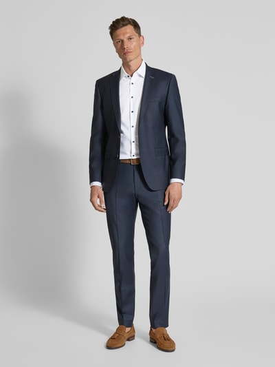 Jake*s Regular Fit Business-Hemd mit Knopfleiste Weiss 1