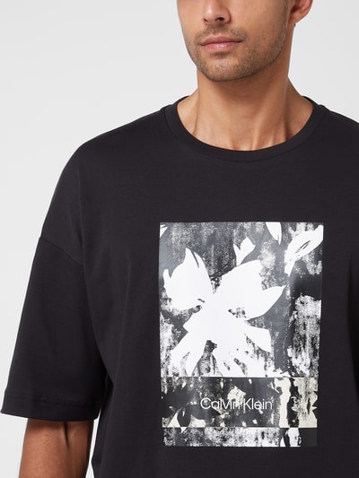 CK Calvin Klein Comfort Fit T-Shirt mit Print Black 3