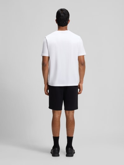 BOSS Green Regular Fit T-Shirt aus Baumwollmix Weiss 5