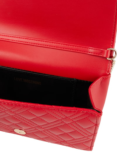 Love Moschino Crossbodytas in leerlook Rood - 5