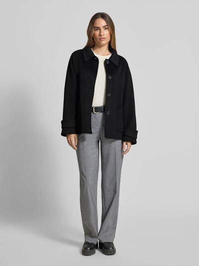 WITHBLACK Jack met knoopsluiting Zwart - 1