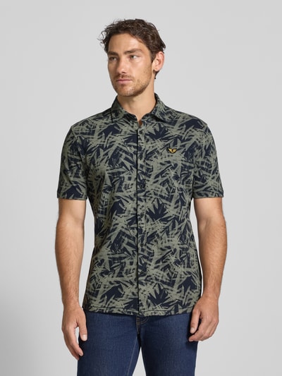 PME Legend Vrijetijdsoverhemd met knoopsluiting Marineblauw - 4