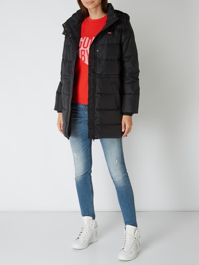 Levi's® Donsjack met afneembare capuchon Zwart - 1