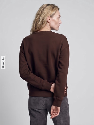 Polo Ralph Lauren Sweatshirt mit Logo-Stickerei Metallic Braun 5