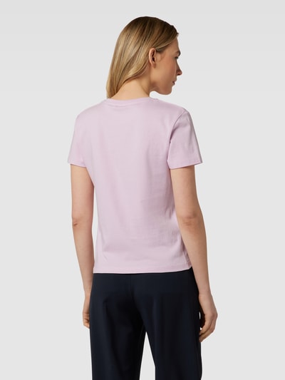 Marc O'Polo T-Shirt mit Label-Print Flieder 5