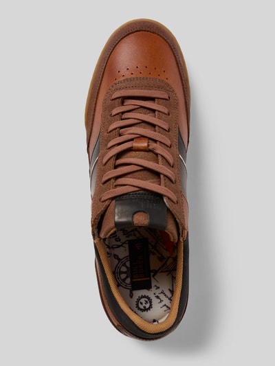 BULLBOXER Sneakers met contrastgarnering Cognac - 3