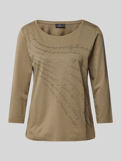 Monari Longsleeve mit 3/4-Ärmel Khaki 2