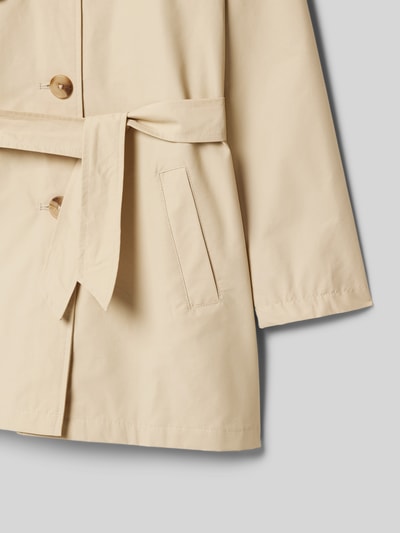 Mango Trenchcoat mit Bindegürtel Modell 'gina' Sand 2