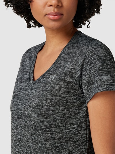 Under Armour T-shirt met all-over motief Zwart - 3