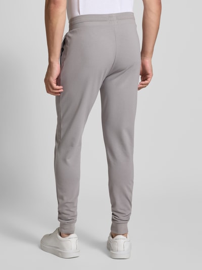 BOSS Regular Fit Sweatpants aus Baumwoll-Mix Hellgrau 5