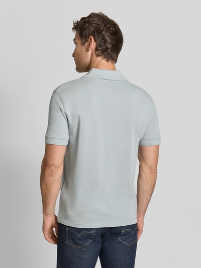 BOSS Orange Relaxed Fit Poloshirt aus reiner Baumwolle Modell 'Prime' Eisblau 5