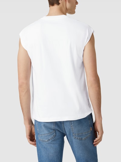 Drykorn Ärmelloses T-Shirt mit Rundhalsausschnitt Weiß 5