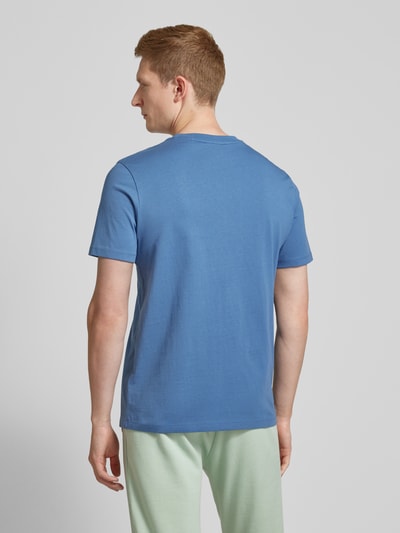 HUGO T-Shirt mit Label-Print Modell 'Daqerio' Aqua 5