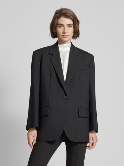 Weekend Max Mara Blazer mit Reverskragen Modell 'BRAVO' BLACK 4