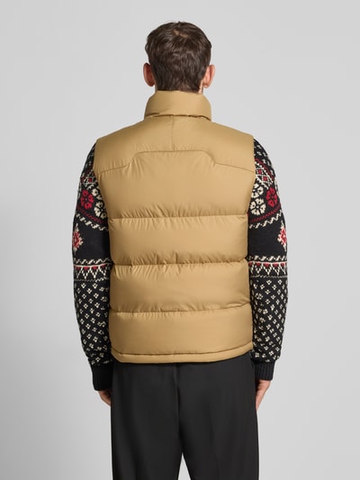 Polo Ralph Lauren Steppweste mit Reißverschluss Khaki 5