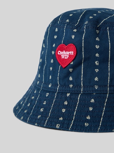 Carhartt Work In Progress Bucket Hat in Denim-Optik Modell 'Drewe' Royal 2