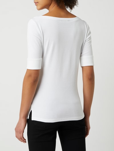 Lauren Ralph Lauren T-Shirt mit Stretch-Anteil Weiss 5