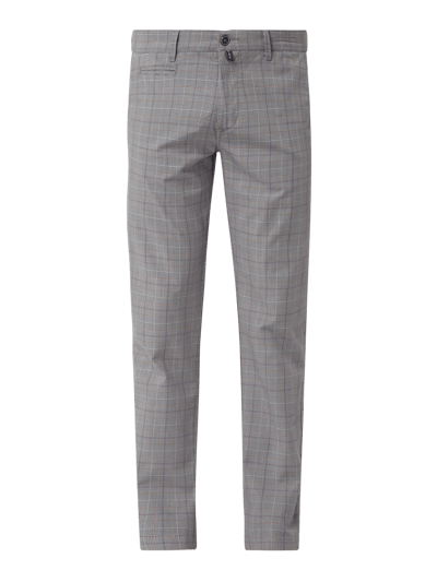 Pierre Cardin Chino mit Glencheck Modell 'Lyon' Blau Melange 2