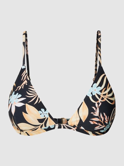 Rip Curl Bikini-Oberteil mit floralem Allover-Muster Modell 'SUNDANCE' Black 1