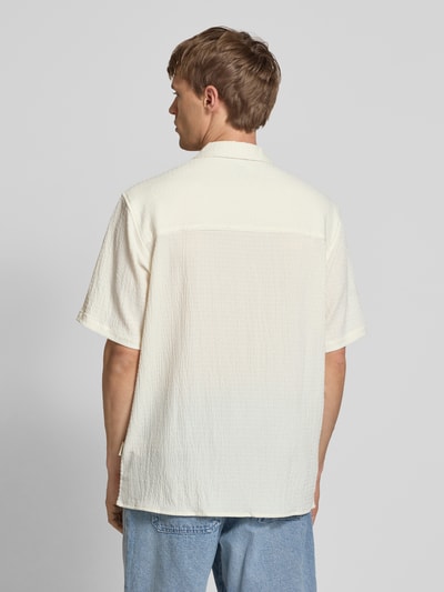Redefined Rebel Regular Fit Freizeithemd mit Reverskragen Modell 'PAUL' Offwhite 5