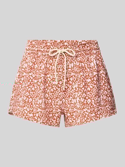 Barts Szorty o kroju regular fit z tunelem model ‘JOOGI’ Terakotowy 2