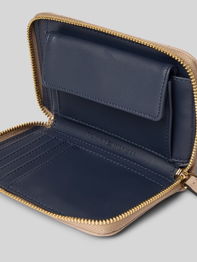 Tommy Hilfiger Portemonnee met doorgestikte naden Taupe - 3