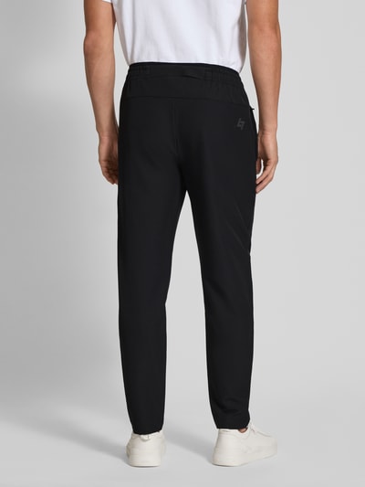 EA7 Emporio Armani Sweatbroek met labeldetail Zwart - 5