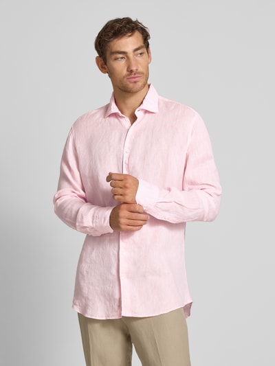 Stenstroms Regular Fit Business-Hemd mit Kentkragen Modell 'Collar' Rose 4