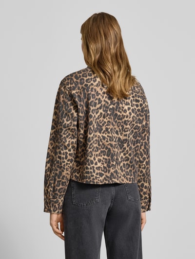 JJXX Hemdjacke im Leo-Look Modell 'SARAH' Sand 5